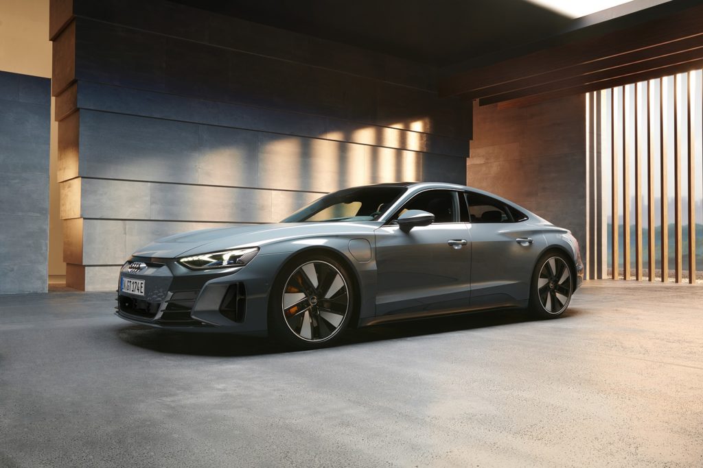 Nuevo Audi e-tron GT más potente y más sostenible