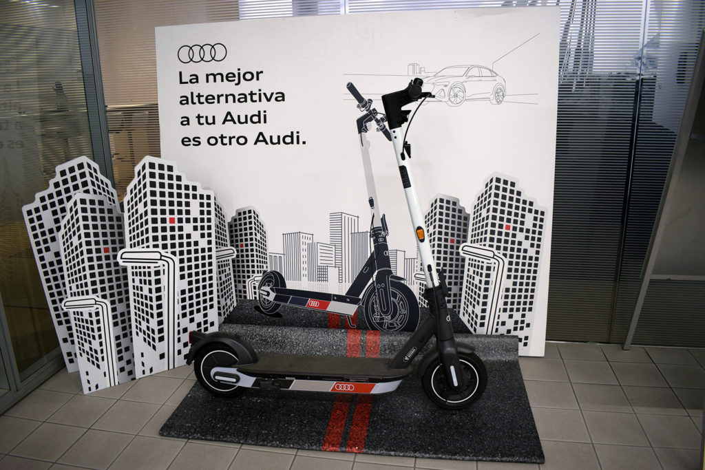 PROMO | Micro movilidad eléctrica con el Audi Kick scooter by Segway